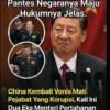Profesor Sutan Nasomal Harapkan Adopsi Hukuman Di China Bagi Pemimpin Korup di Indonesia Agar Worning Bagi Pemimpin Korupsi!!
