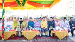 Dandim 0314/Inhil Hadiri Pemecahan Rekor MURI Tari Massal 6100 Penari pada Milad ke-61 Inhil