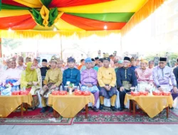 Dandim 0314/Inhil Hadiri Pemecahan Rekor MURI Tari Massal 6100 Penari pada Milad ke-61 Inhil