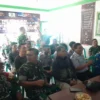 Demam Piala Dunia Satukan TNI dan Warga, Koramil Jajaran Kodim Sragen Dipadati Penonton Nobar