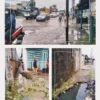 Drainase Tak Pernah Dikeruk, Banjir Rutin Rendam Rumah Warga di Desa Manunggal
