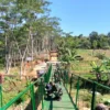 Pembangunan Jembatan Perintis Garuda Di Girimarto Masuki Tahap Pemasangan Pagar