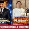 Prof Dr Sutan Nasomal Klaem Miris !!! Rakyat Disuruh Bayar Hutang Negara Lewat Pajak Ini Bukan Solusi, Ini Perampokan Yang Dilegalkan