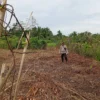 Dukung Asta Cita Presiden, Polsek Kuindra Bersama Pemdes Tanjung Melayu Siapkan Lahan Ketahanan Pangan