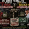 Medan 6 Tahun, Bali 1 Bulan 20 Hari: Standar Keadilan Hukum Dipertanyakan Publik