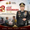 Kapolres Cilegon Sampaikan Ucapan Hari Bhayangkara ke-80, Tekankan Semangat Pengabdian untuk Masyarakat