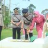 Polres Inhil Gelar Ziarah Rombongan di TMP Yudha Bhakti Tembilahan Sambut Hari Bhayangkara ke-80