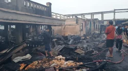 Pemkab Inhil Gerak Cepat: Pendataan Korban Kebakaran Pasar Terapung Tuntas, Lokasi Relokasi Disiapkan