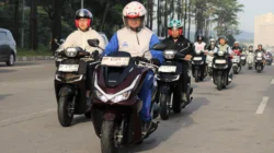 Honda Kepri Gelar Sunmori dan Healthy Walk Bersama Jurnalis serta Content Creator