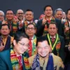 Wakili Wali Kota, Sekda Ichrom Muftezar Hadiri Pelantikan Pengurus IDI Kalsel 2025-2028