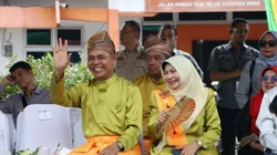Semarakkan Pawai Ta’aruf MTQ Riau Ke-44, Kafilah Inhil Tampilkan Kekayaan Budaya Daerah
