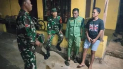 Wujud Nyata TNI Hadir Jaga Keamanan dan Ciptakan Rasa Aman Warga Sidoharjo